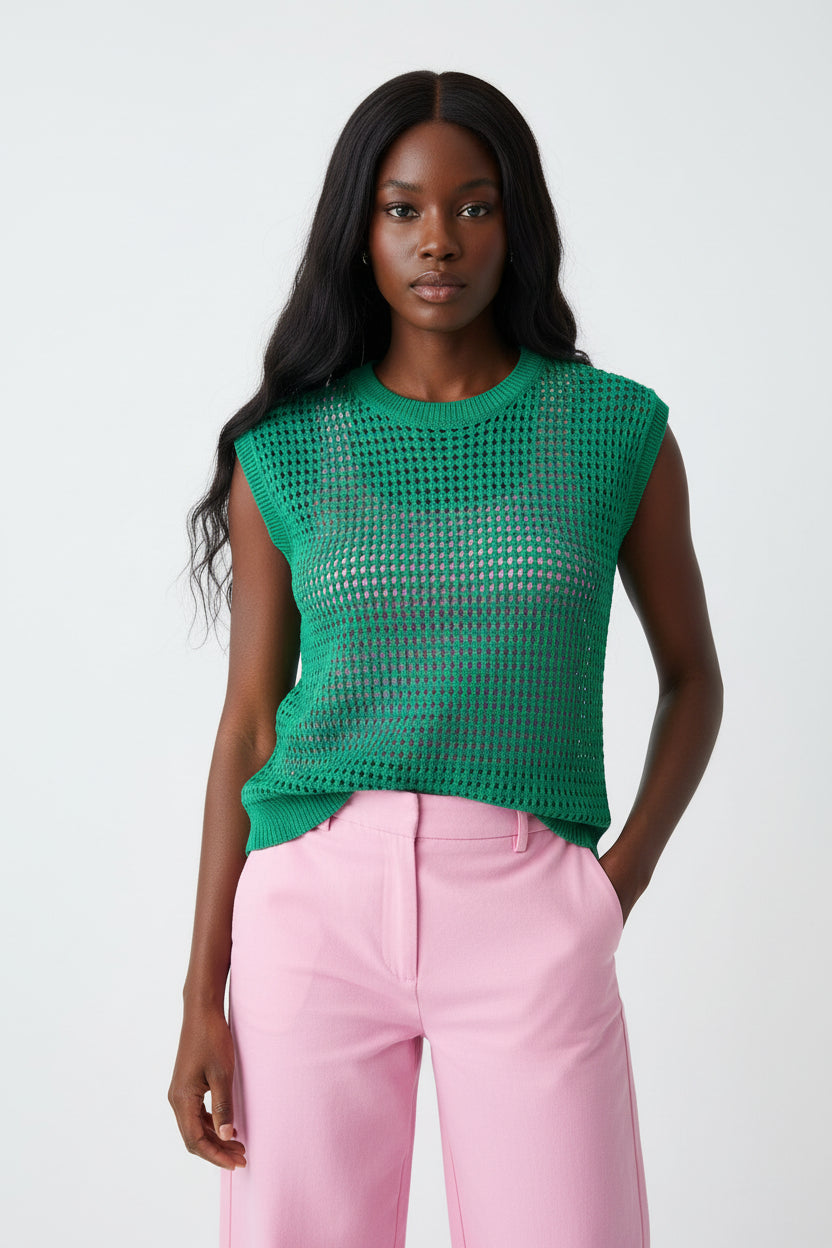 Knitted Sweater Green