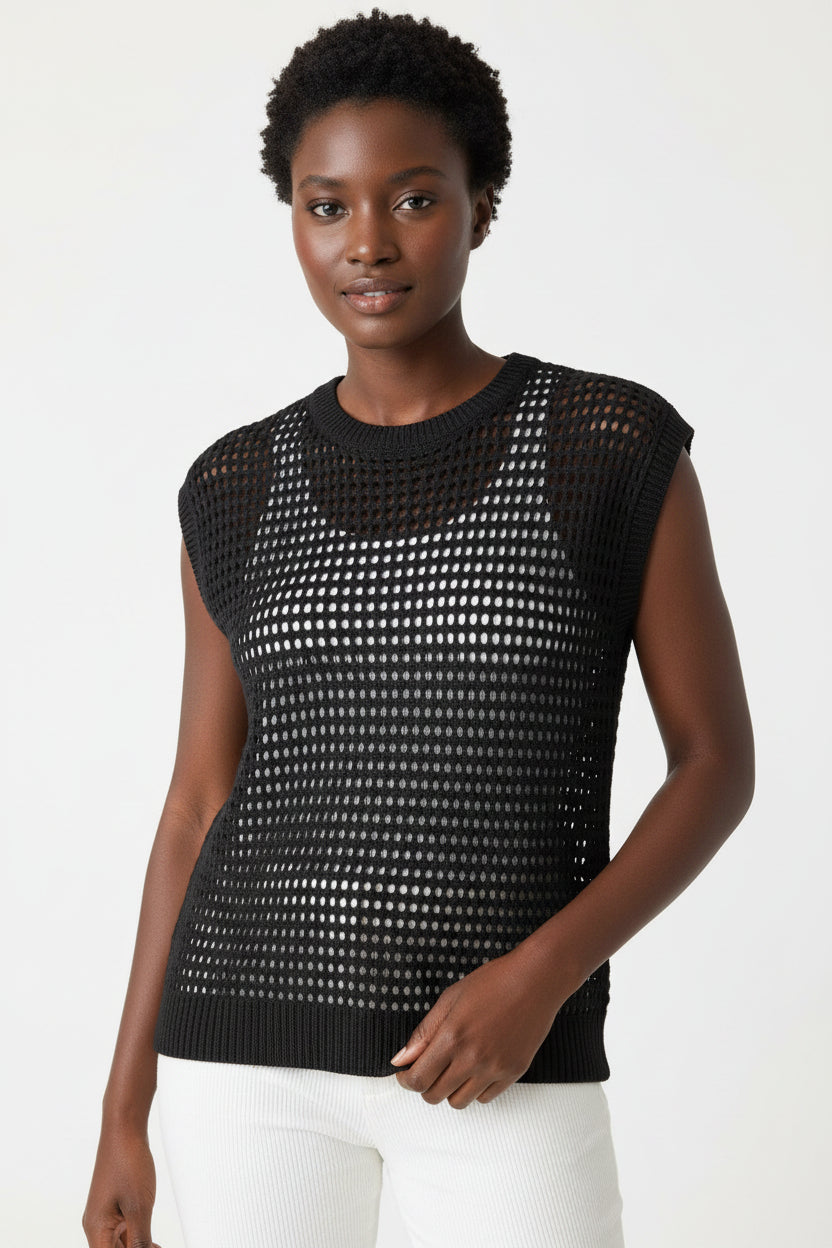 Knitted Sweater Black
