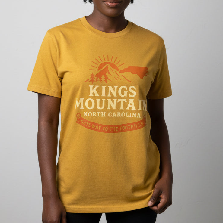 Kings Mountain Mustard Tee