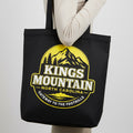 KM Canvas Lightweight Tote Black